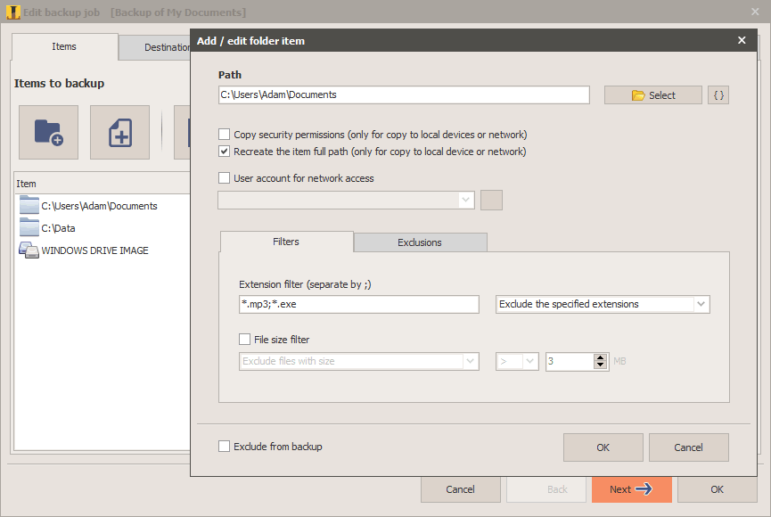 iperius backup software